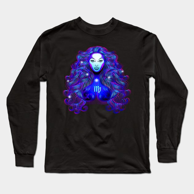 Virgo Long Sleeve T-Shirt by DISOBEY